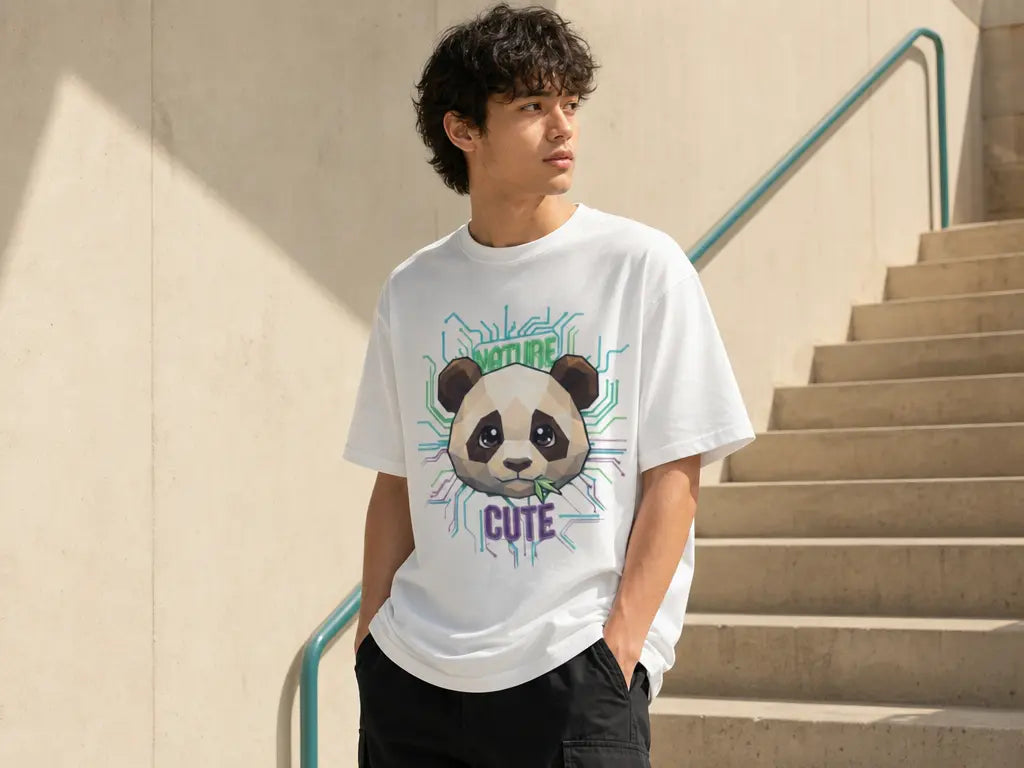 Professional editorial fashion hero, 4:3. One model matching the unisex streetwear audience wears th
